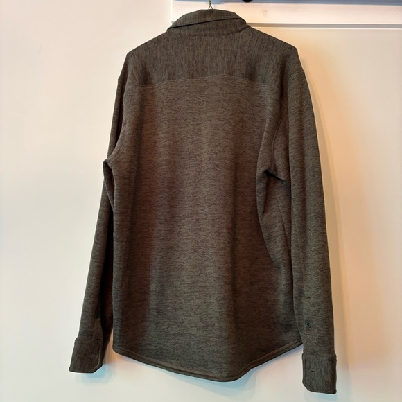 Southern Tide Benjies Shacket Fleece Lined Green Men’s L Pullover Shirt Jacket - Picture 3 of 4